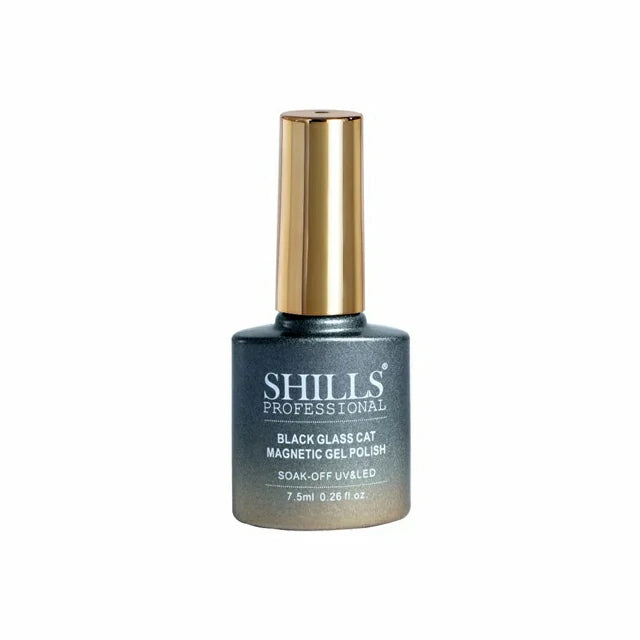 Shills Professional Black Glass Cat Magnetic Gel Polish No.427 (7.5ml)