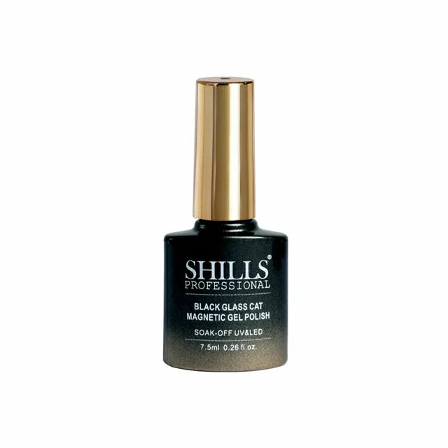 Shills Professional Black Glass Cat Magnetic Gel Polish No.428 (7.5ml)