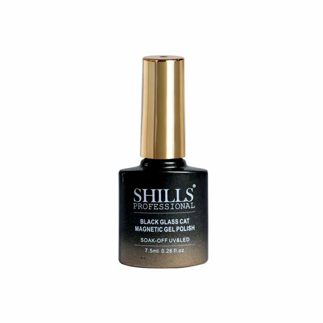 Shills Professional Black Glass Cat Magnetic Gel Polish No.429 (7.5ml)