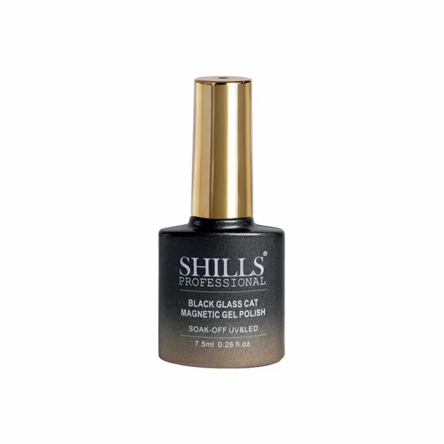 Shills Professional Black Glass Cat Magnetic Gel Polish No.430 (7.5ml)