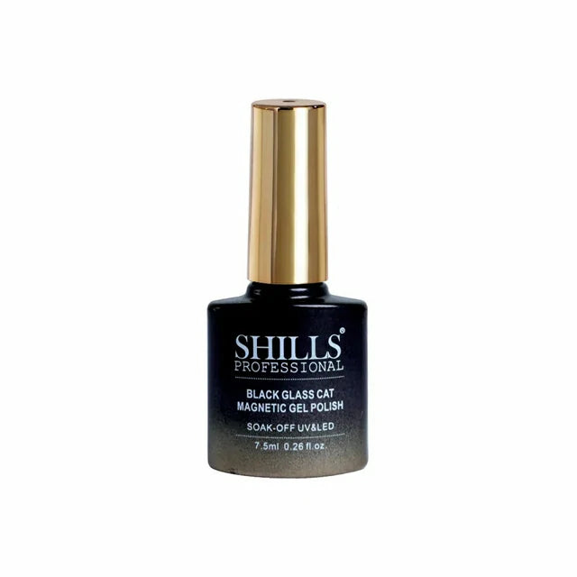 Shills Professional Black Glass Cat Magnetic Gel Polish No.432 (7.5ml)