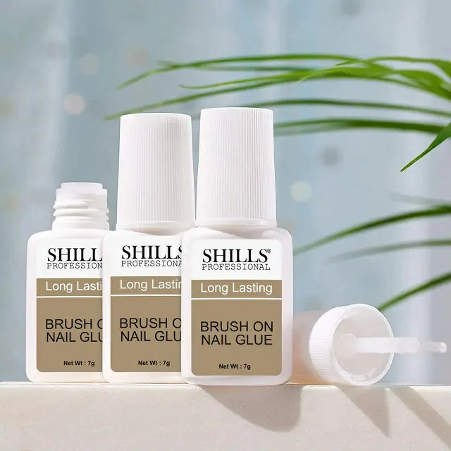 Shills Professional Brush On Nail Glue (7Gm)