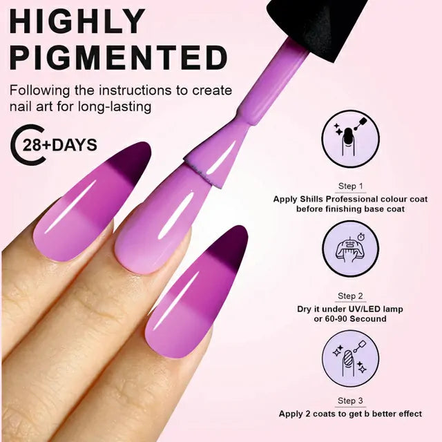 Shills Professional Color Change Gel Polish (TC03) (7.5ml)