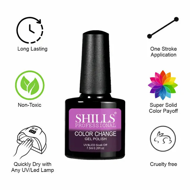Shills Professional Color Change Gel Polish (TC03) (7.5ml)