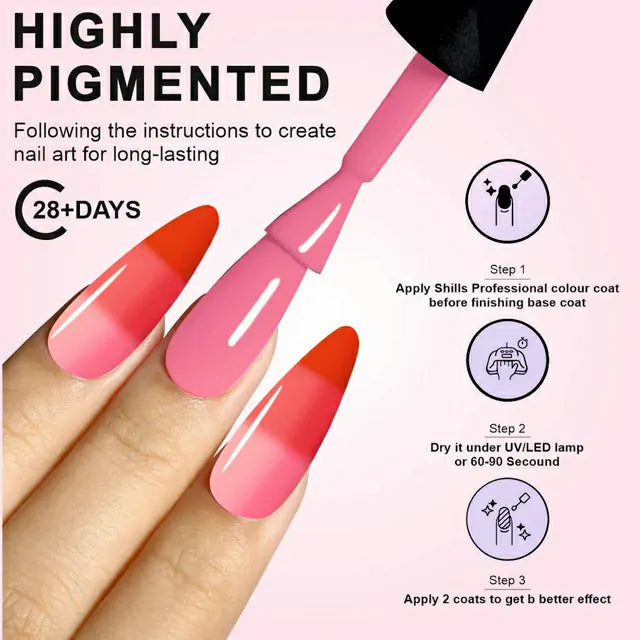 Shills Professional Color Change Gel Polish (TC04) (7.5ml)