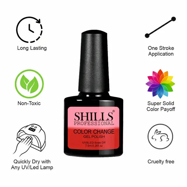 Shills Professional Color Change Gel Polish (TC04) (7.5ml)