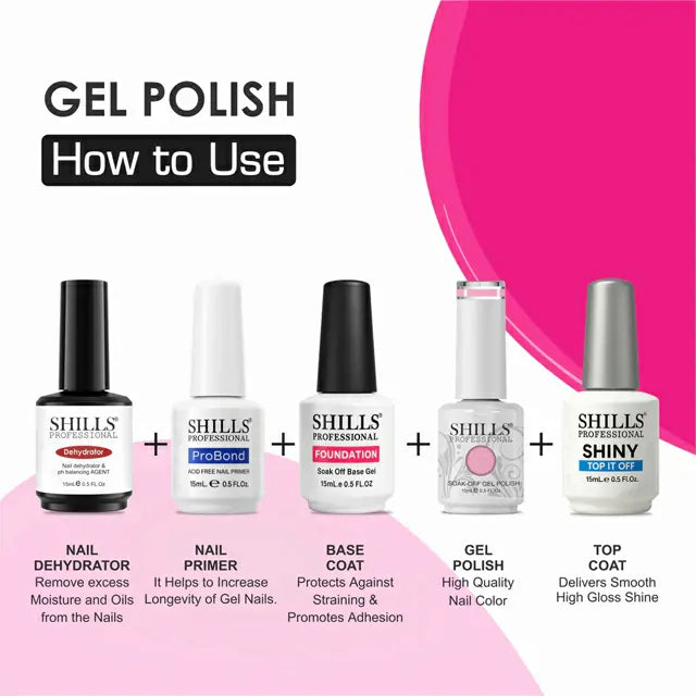 Shills Professional Crackle Gel Polish - 275 (7.5ml)