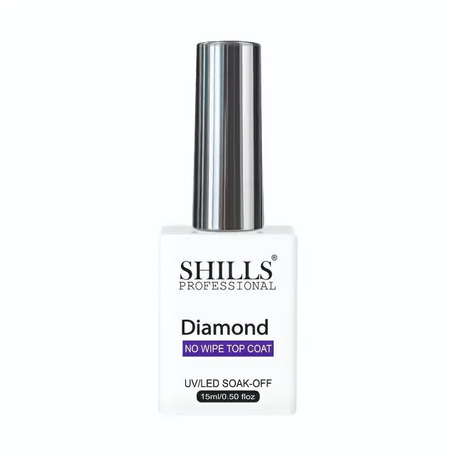 Shills Professional Diamond No Wipe Top Coat (15ml)
