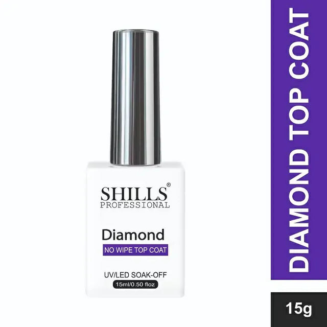 Shills Professional Diamond No Wipe Top Coat (15ml)