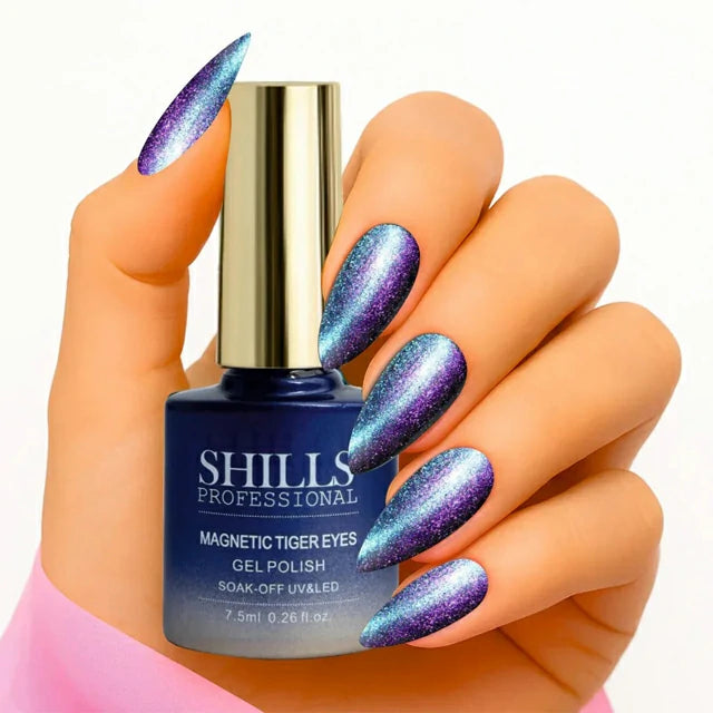 Shills Professional Magnetic Tiger Eyes Gel Polish (7.5ml) (SPG-411)