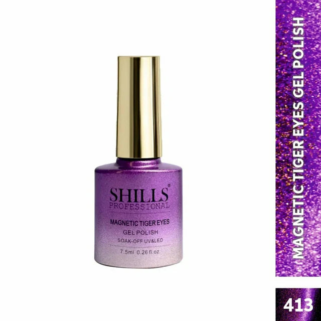 Shills Professional Magnetic Tiger Eyes Gel Polish (7.5ml) (SPG-413)