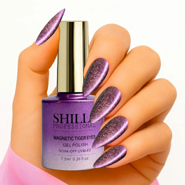 Shills Professional Magnetic Tiger Eyes Gel Polish (7.5ml) (SPG-414)