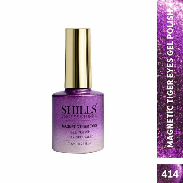 Shills Professional Magnetic Tiger Eyes Gel Polish (7.5ml) (SPG-414)