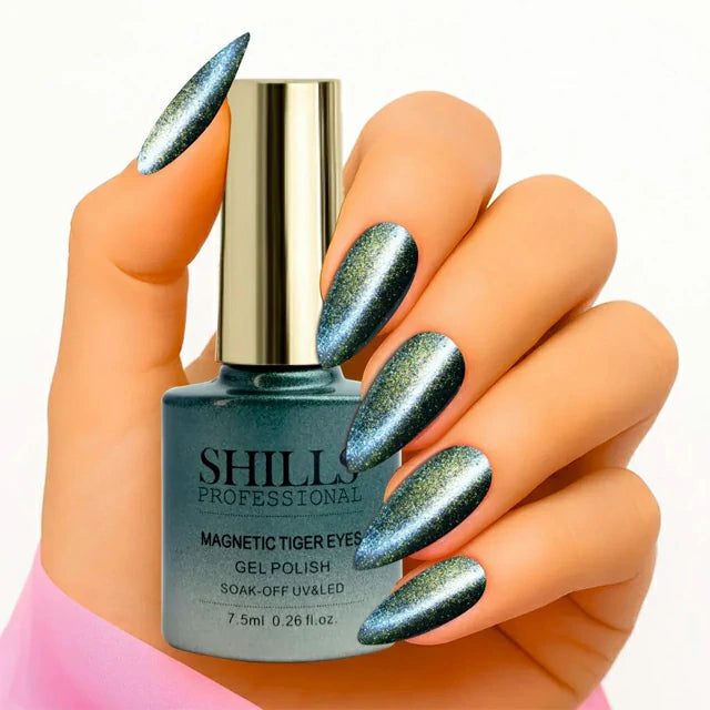 Shills Professional Magnetic Tiger Eyes Gel Polish (7.5ml) (SPG-416)