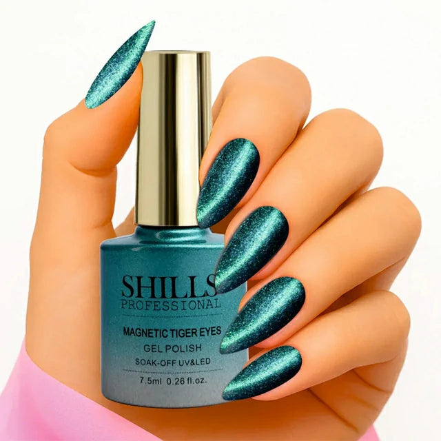 Shills Professional Magnetic Tiger Eyes Gel Polish (7.5ml) (SPG-417)