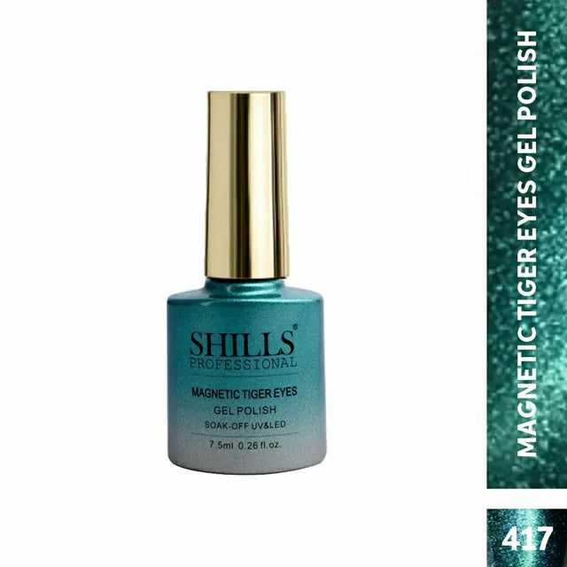 Shills Professional Magnetic Tiger Eyes Gel Polish (7.5ml) (SPG-417)