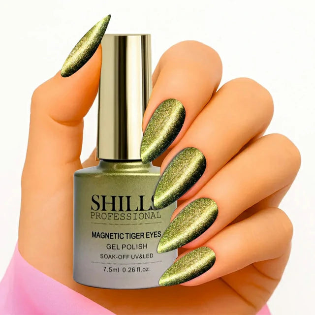 Shills Professional Magnetic Tiger Eyes Gel Polish (7.5ml) (SPG-420)