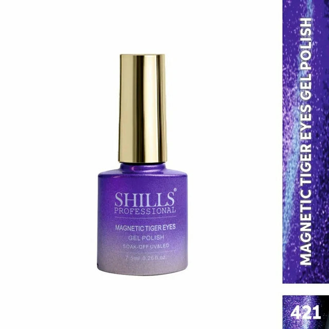 Shills Professional Magnetic Tiger Eyes Gel Polish (7.5ml) (SPG-421)