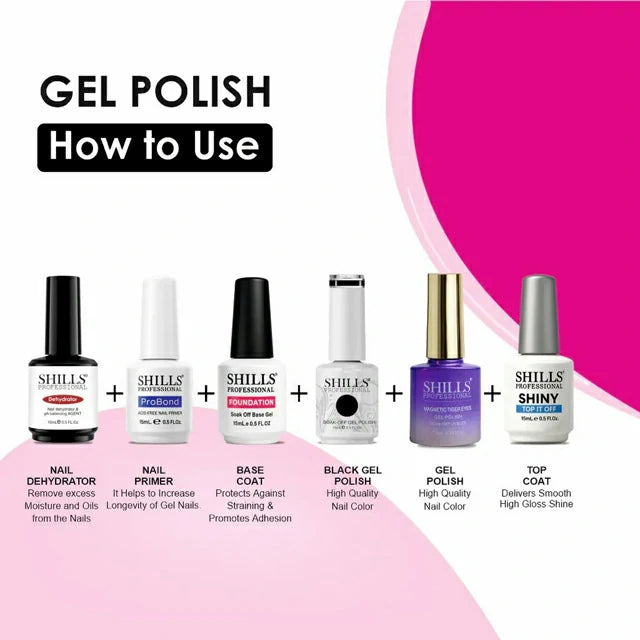 Shills Professional Magnetic Tiger Eyes Gel Polish (7.5ml) (SPG-421)