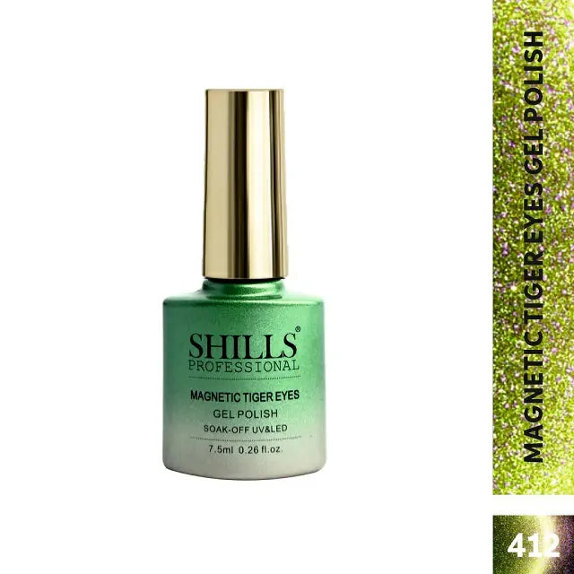 Shills Professional Magnetic Tiger Eyes Gel Polish (7.5ml) (SPG-412)