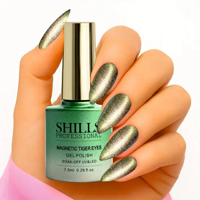 Shills Professional Magnetic Tiger Eyes Gel Polish (7.5ml) (SPG-412)