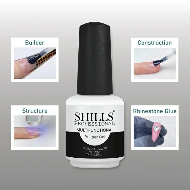 Shills Professional Multifunctional Builder Gel (15ml)