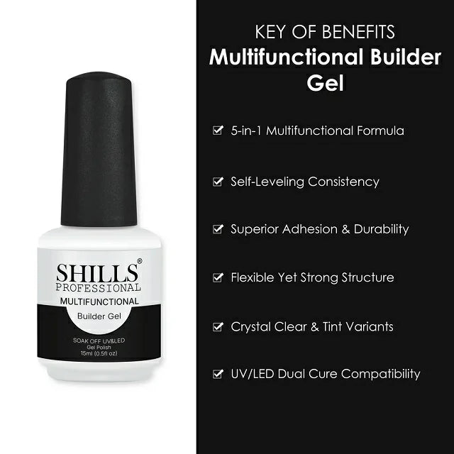 Shills Professional Multifunctional Builder Gel (15ml)