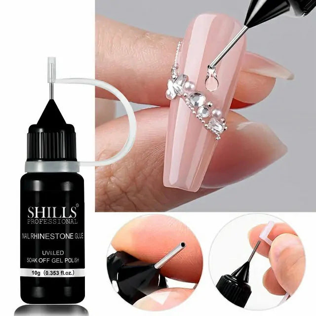 Shills Professional Nail Rhinestone Glue (10ml)