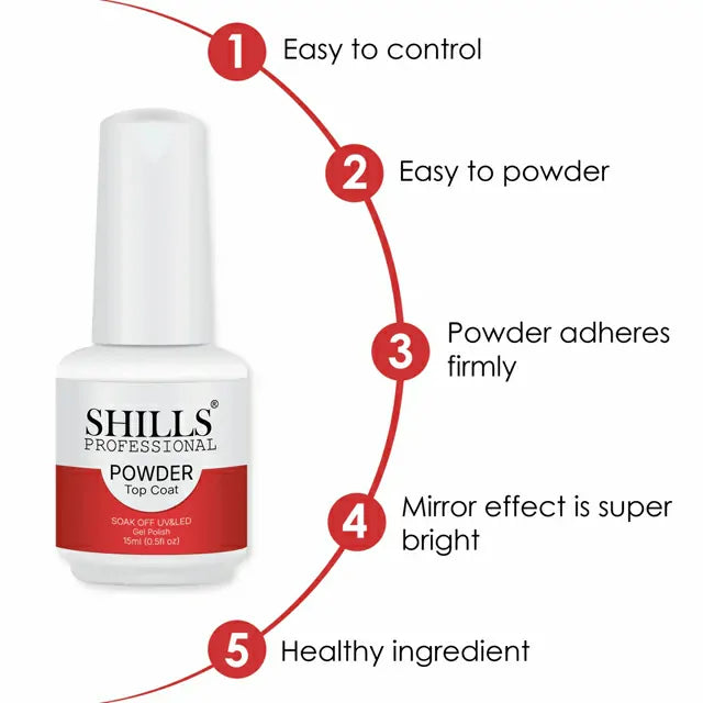 Shills Professional Powder Top Coat (15ml)