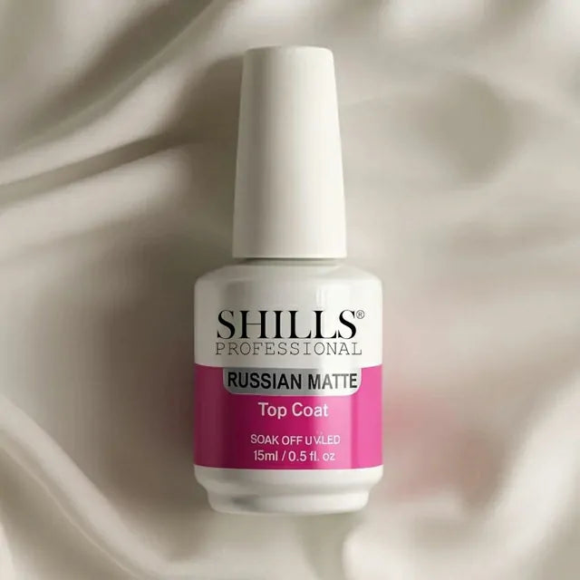Shills Professional Russian Matte Top Coat (15ml)
