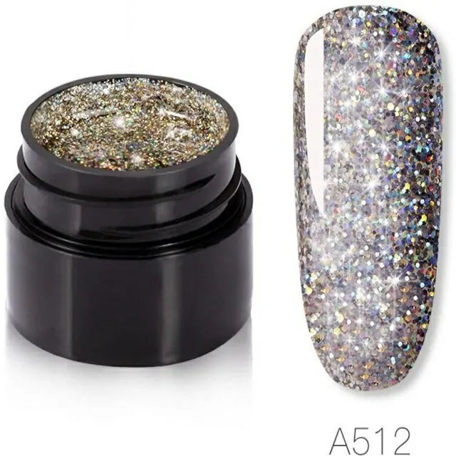 Shills Professional Shiny Rainbow Color Painting Gel (A512) (5ml)