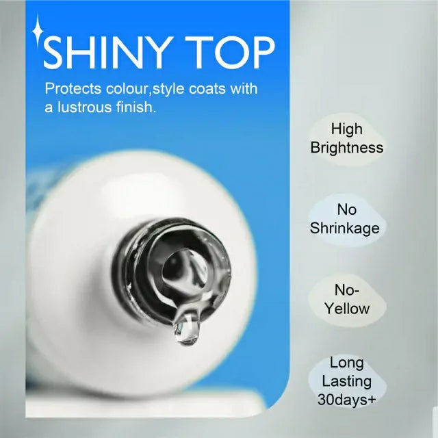 Shills Professional Shiny Top Coat (15ml)