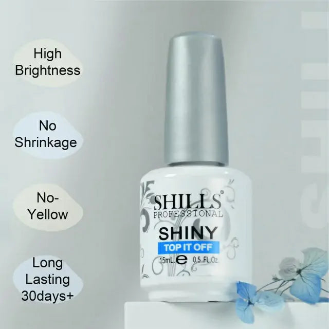 Shills Professional Shiny Top Coat (15ml)