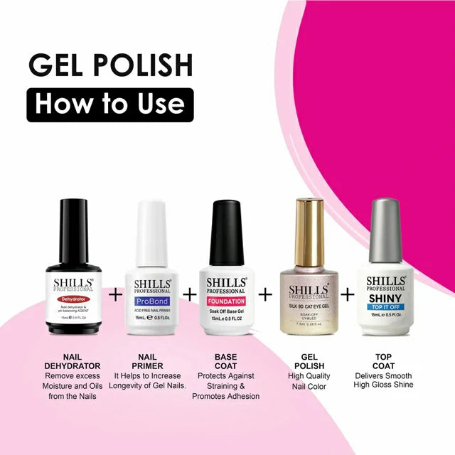 Shills Professional Silk 9D Cat Eye Gel Polish (7.5ml) (SPG-359)