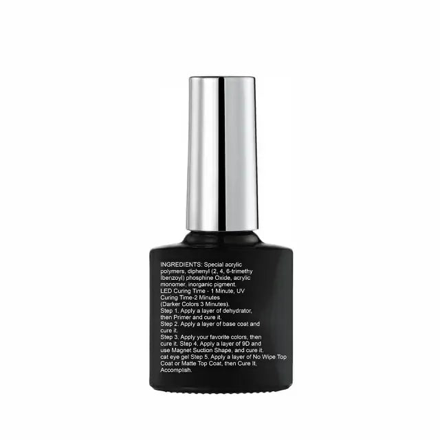 Shills Professional Spar Cat Eye Gel Polish Silver (7.5ml)