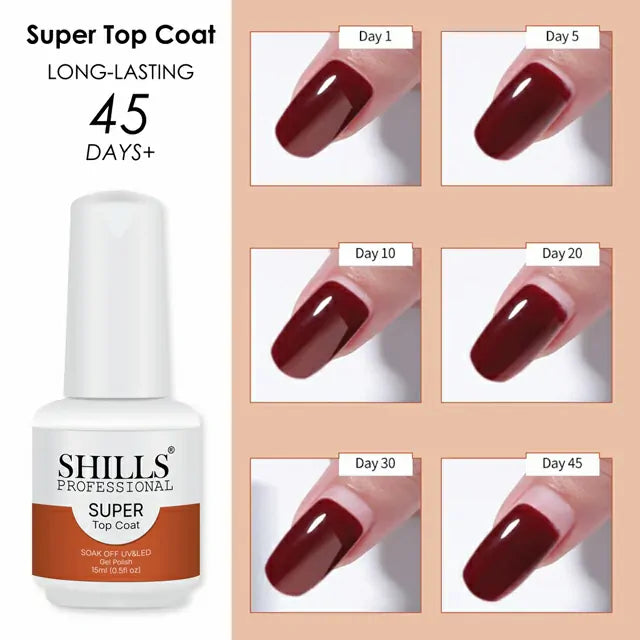 Shills Professional Super Top Coat (15ml)