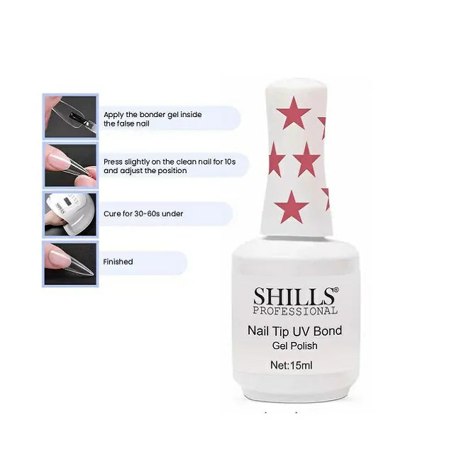 Shills Professional Super Nail Tip UV Bond Gel (15ml)