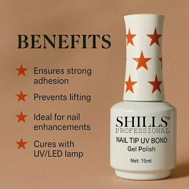 Shills Professional Super Nail Tip UV Bond Gel (15ml)
