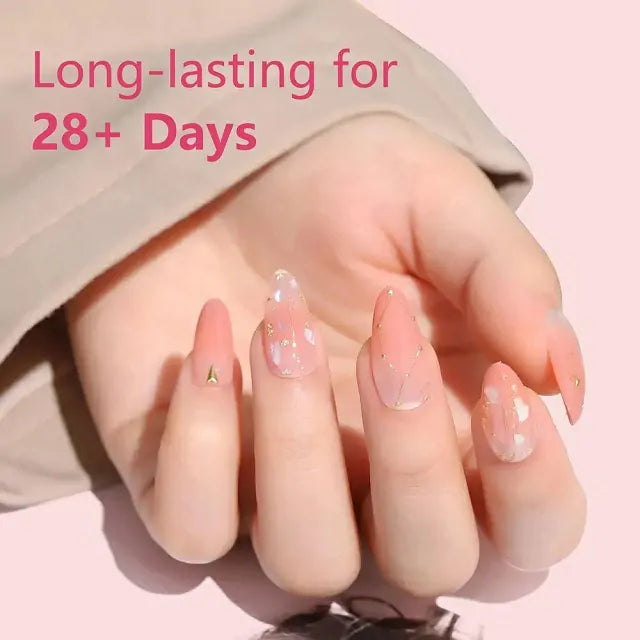 Short Almond Half Cover Soft Gel Nail Tips (600 Pcs Box)