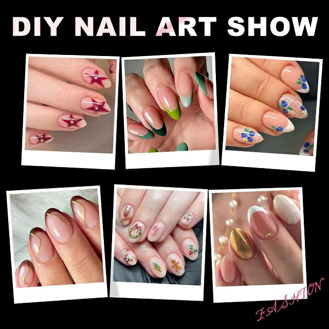 Short Almond Half Cover Soft Gel Nail Tips (600 Pcs Box)