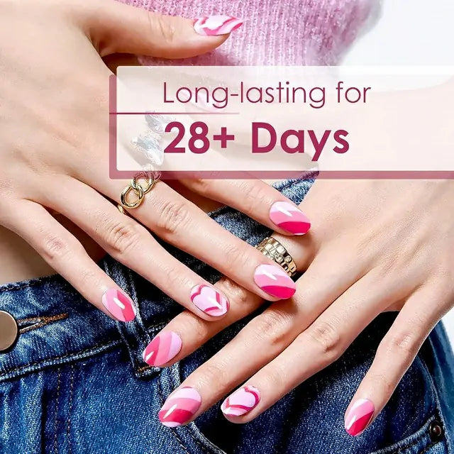 Short Oval Half Cover Soft Gel Nail Tips (600 Pcs Box)