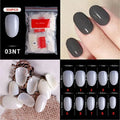 Short Oval Nail Tips (Pack Of 500 Pcs)
