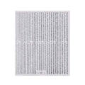 Silver Glitter Stripes Nail Sticker Sheets