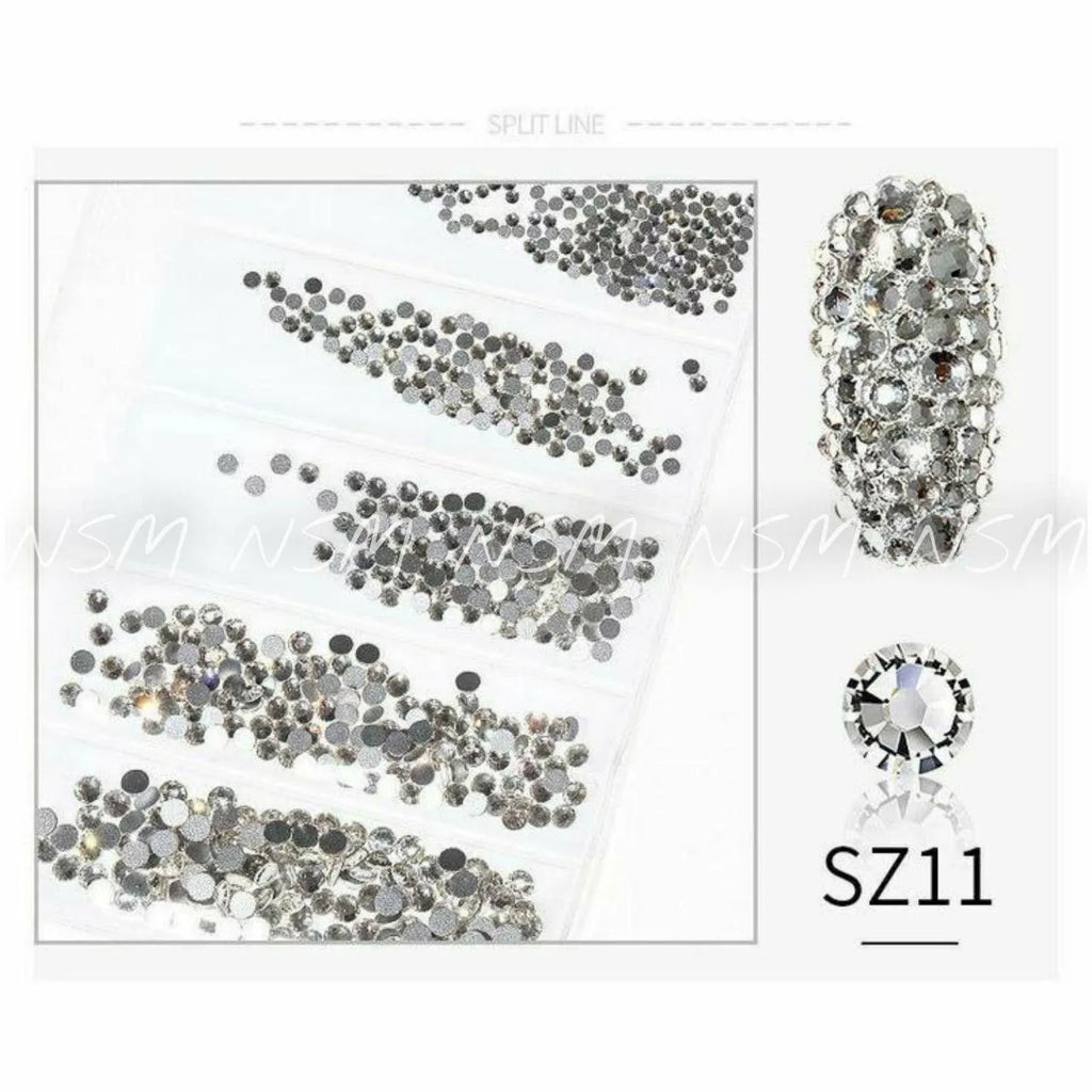 Silver Rhinestone Sheets