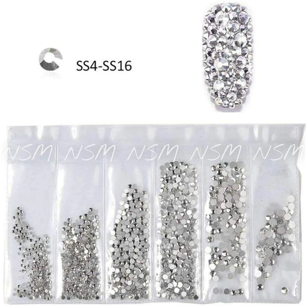 Silver Rhinestone Sheets