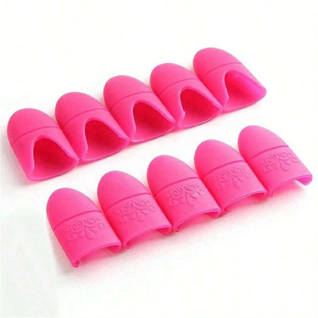 Soak-Off Gel Nail Remover Silicone Caps (5 Pc)