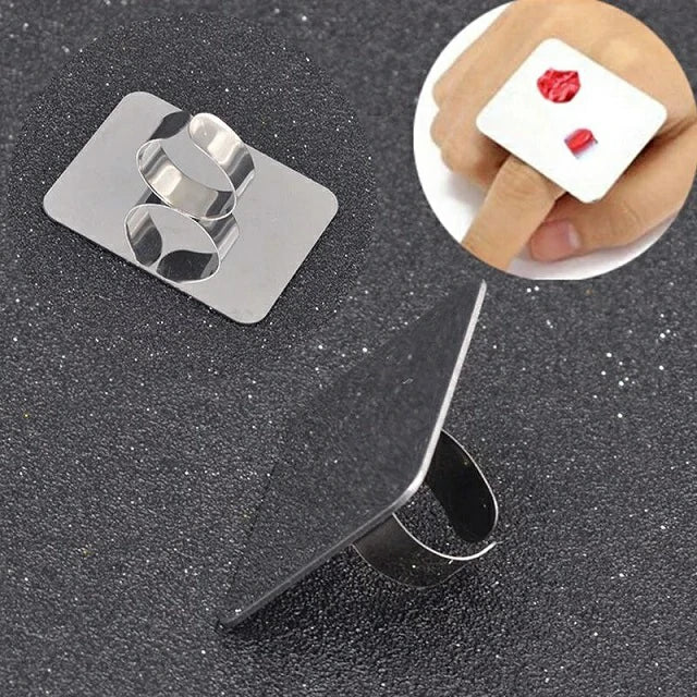 Stainless Steel Ring Mixing Palette