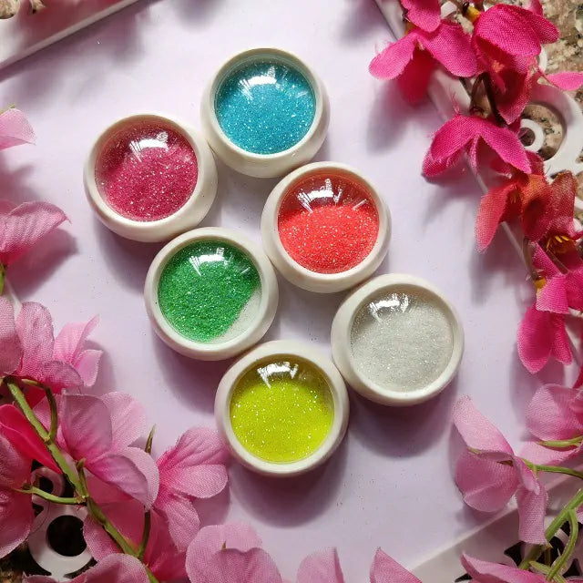 Sugar Glitter Powder (Set Of 6)