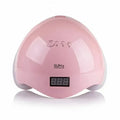 Sun5 UV LED Lamp With Infrared Sensor And Detachable Tray (Pink 48W)