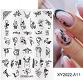 Swirls And Frames Nail Stamping Plate (XY2022-A11)